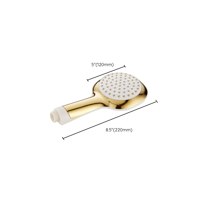 Avtoit | Contemporary Shower Head Square Golden Bathroom Handheld Shower
