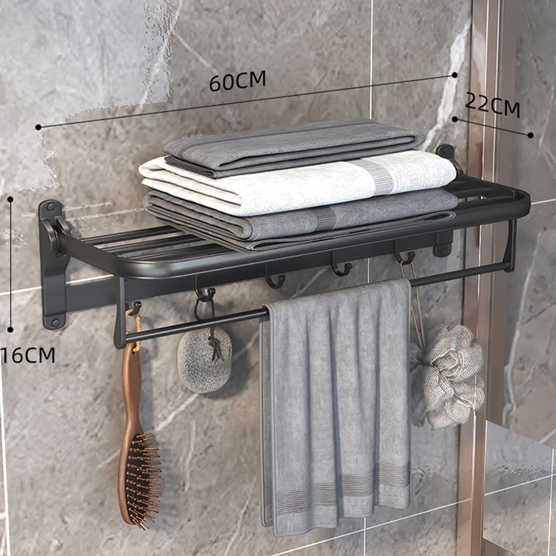 Avtoit | Modern Bathroom Hardware Set Matte Black Metal Bathroom Accessories Kit