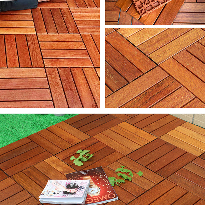 Avtoit | Outdoor Patio Water-Repellant Composite Wood Click Decking Board