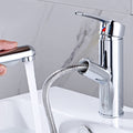 Avtoit | Modern Retractable Single Handle Basin Faucet Bathroom Sink Faucet