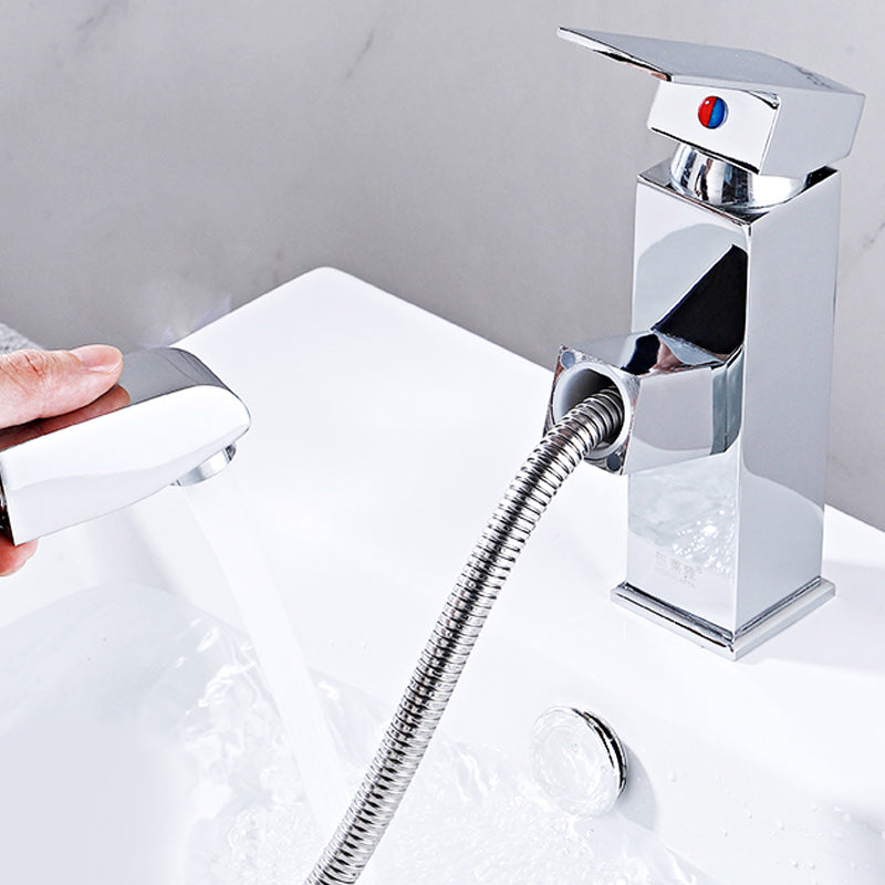 Avtoit | Modern Pull-Out Single-Handle Faucet Bathroom Sink Faucet