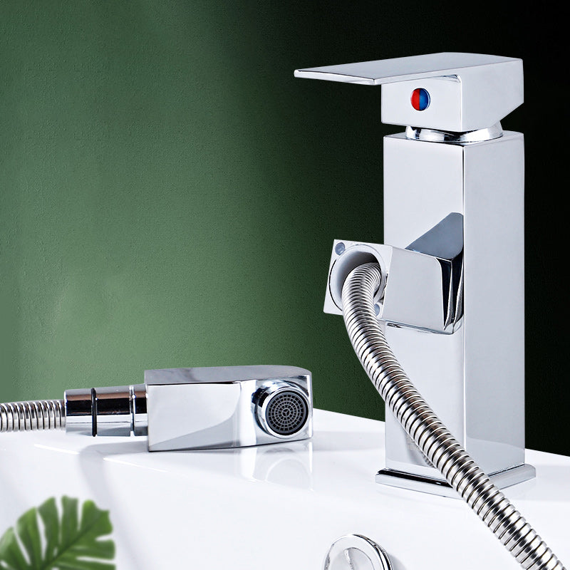 Avtoit | Modern Retractable Single Handle Basin Faucet Bathroom Sink Faucet