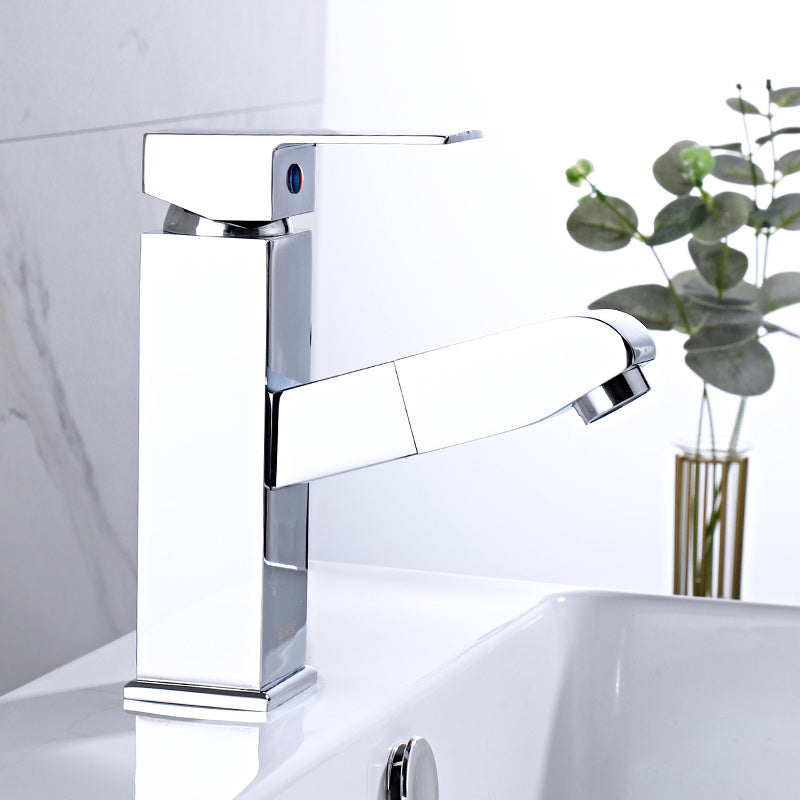 Avtoit | Modern Retractable Single Handle Basin Faucet Bathroom Sink Faucet