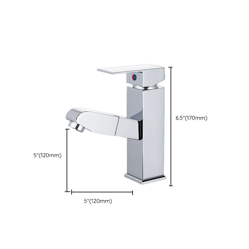 Avtoit | Modern Retractable Single Handle Basin Faucet Bathroom Sink Faucet