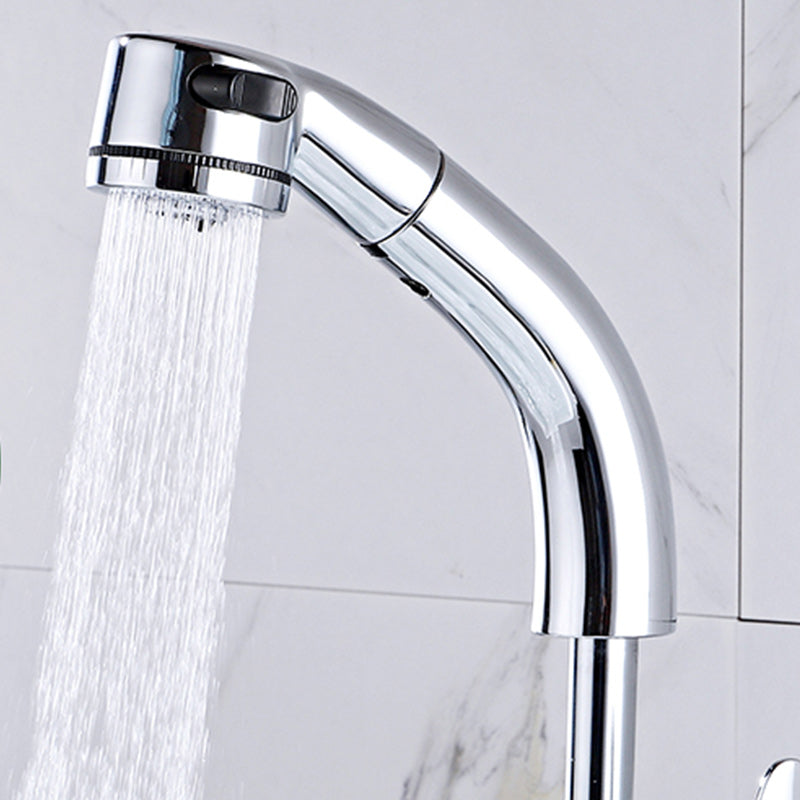 Avtoit | Modern Simple Vessel Sink Faucet High Arc Bathroom Sink Faucet