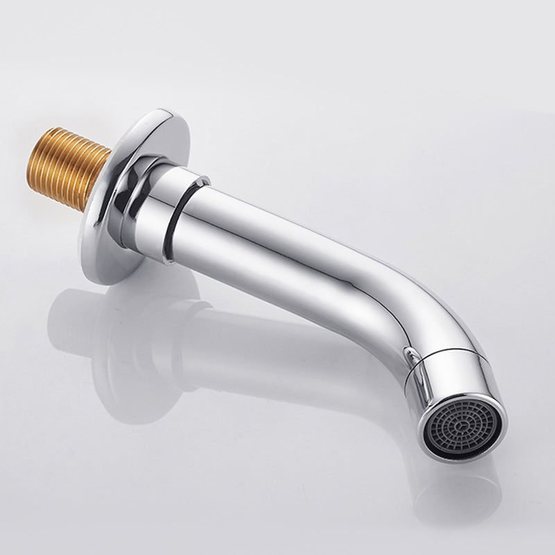 Avtoit | Modern Cross Handle Faucet Monochrome Wall Mounted Bathroom Faucet