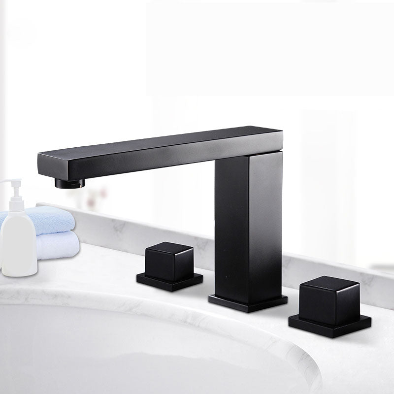 Avtoit | Traditional Roman Bathtub Faucet Set Copper Fixed Deck Mount with Handles