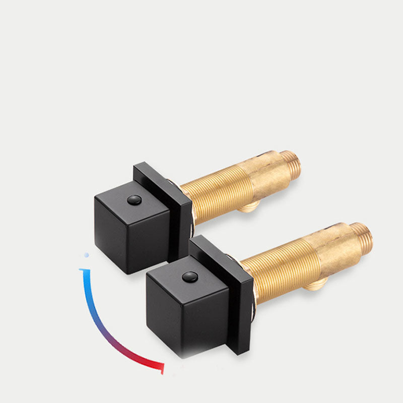 Avtoit | Traditional Roman Bathtub Faucet Set Copper Fixed Deck Mount with Handles