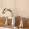 Avtoit | Traditional Roman Bathtub Faucet Set Copper Fixed Deck Mount with Handles