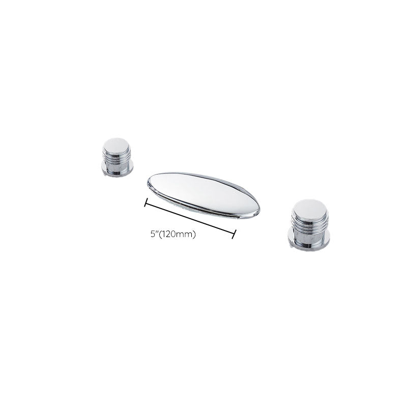 Avtoit | Traditional Roman Bathtub Faucet Set Copper Fixed Deck Mount with Handles
