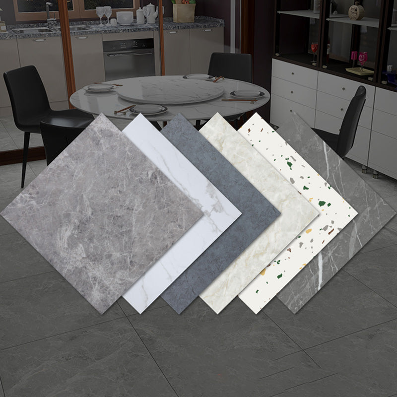 Avtoit | Home Vinyl flooring Peel and Stick Marble look square PVC floor coverings for the living room