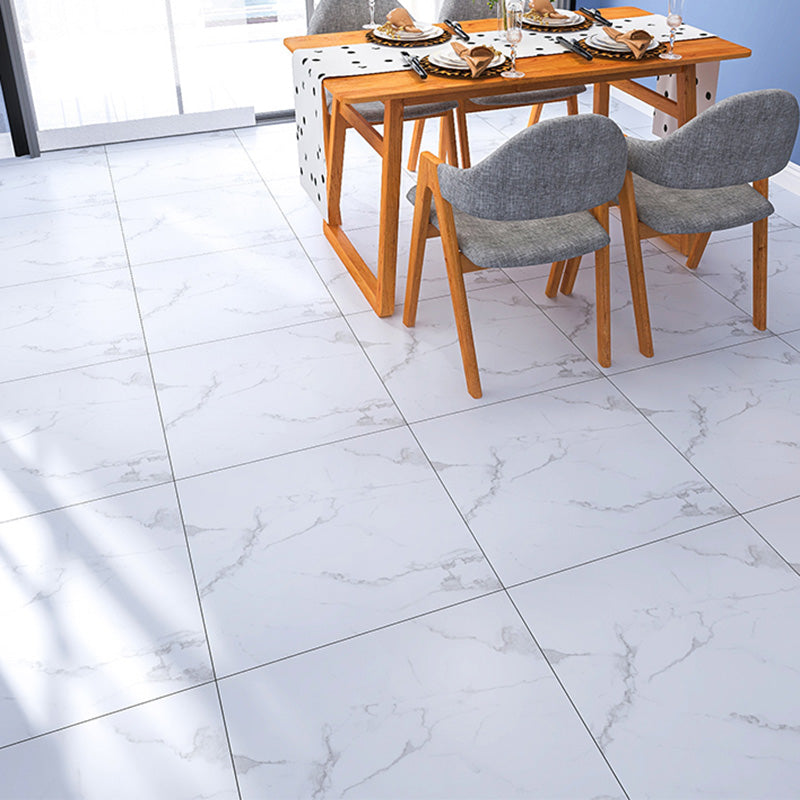 Avtoit | Home Vinyl flooring Peel and Stick Marble look square PVC floor coverings for the living room