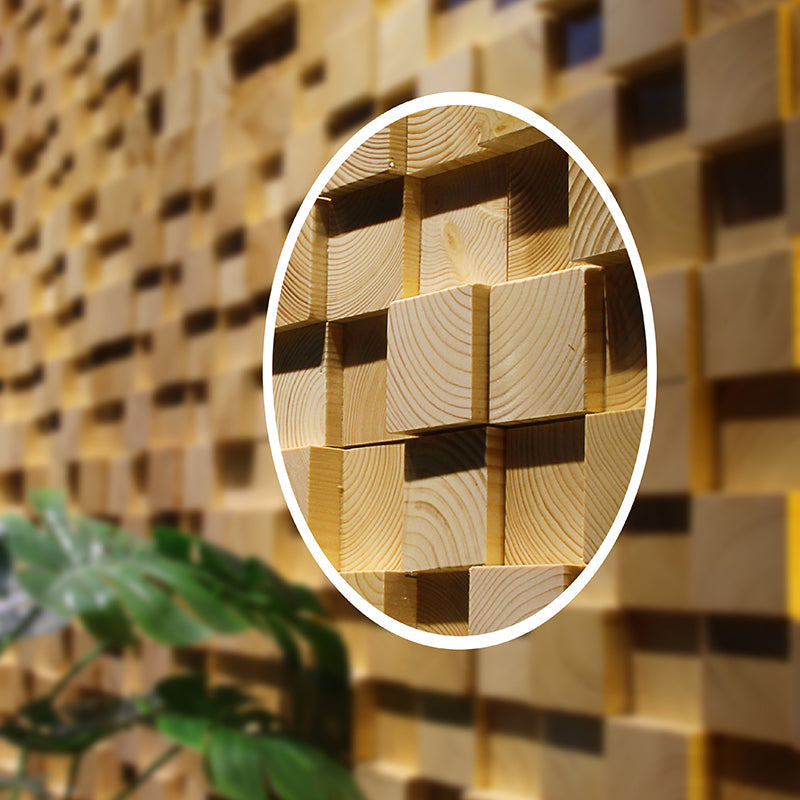 Avtoit | Wood Mosaic Cladding Shiplap Glue Contemporary Interior Wall Cladding