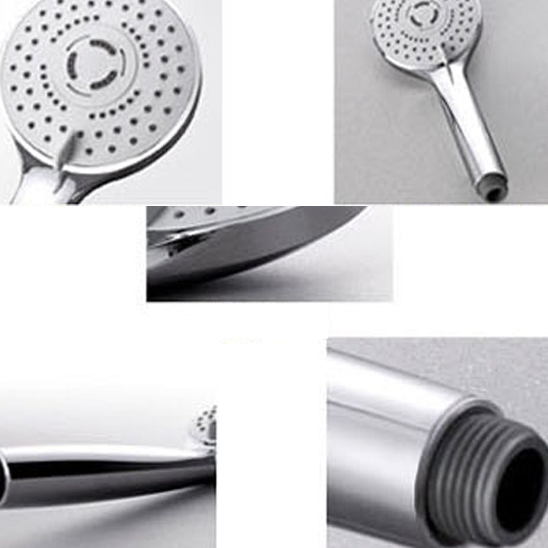 Avtoit | Contemporary Handheld Shower Head Adjustable Spray Pattern Silver Shower Head