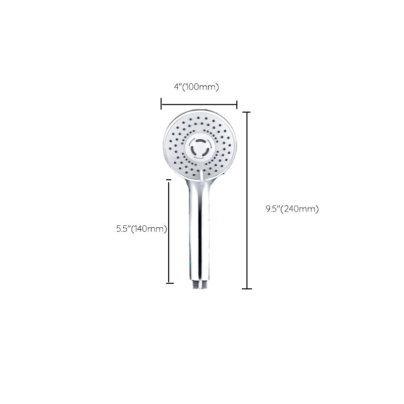Avtoit | Contemporary Handheld Shower Head Adjustable Spray Pattern Silver Shower Head