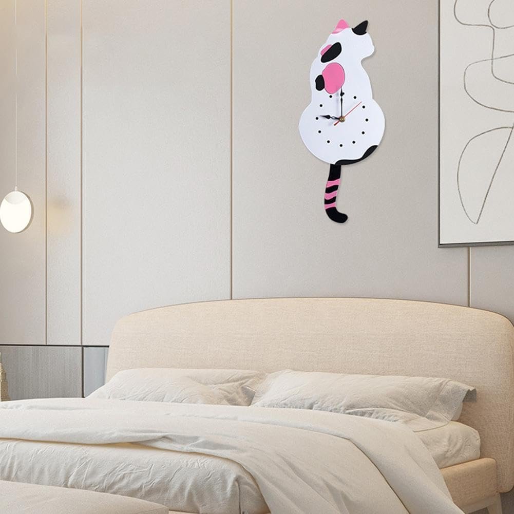 Avtoit | Creative Cute Cat Clock With A Movable Tail