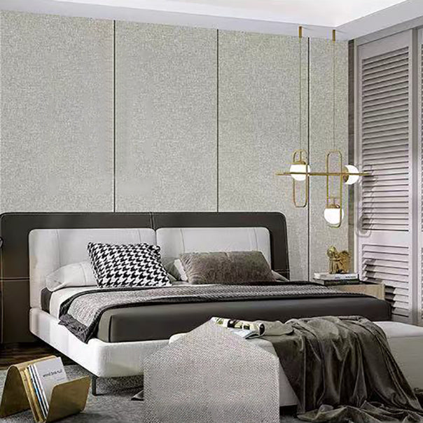 Avtoit | Modern Style Linen Wall Panel Living Room Removable Wall Covering