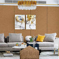 Avtoit | Modern Style Linen Wall Panel Living Room Removable Wall Covering