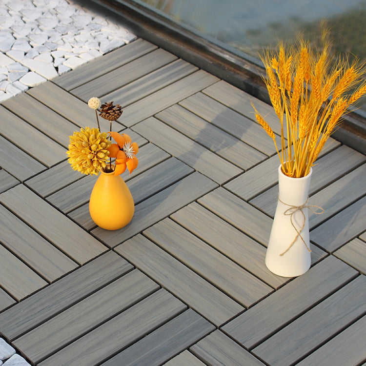 Avtoit | Deck Plank drilled hardwood tiles exterior flooring