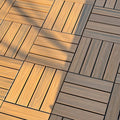 Avtoit | Deck Plank drilled hardwood tiles exterior flooring