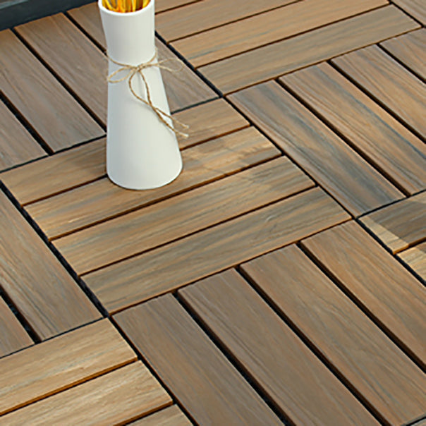 Avtoit | Deck Plank drilled hardwood tiles exterior flooring