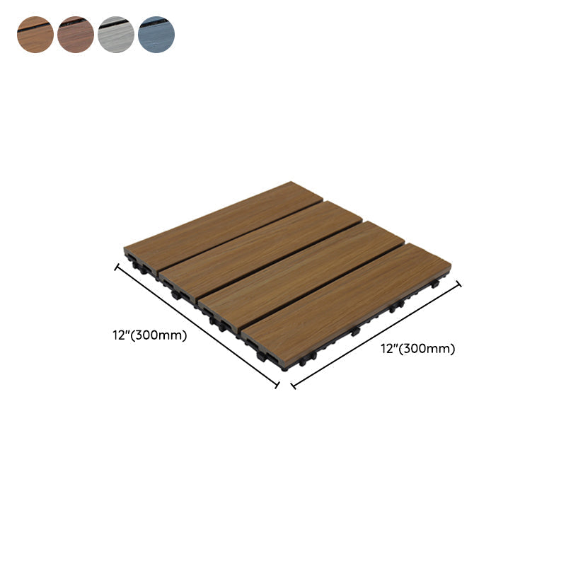Avtoit | Deck Plank drilled hardwood tiles exterior flooring
