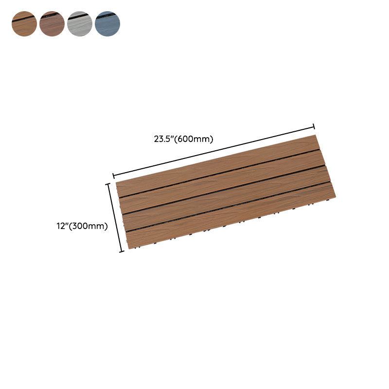 Avtoit | Deck Plank drilled hardwood tiles exterior flooring