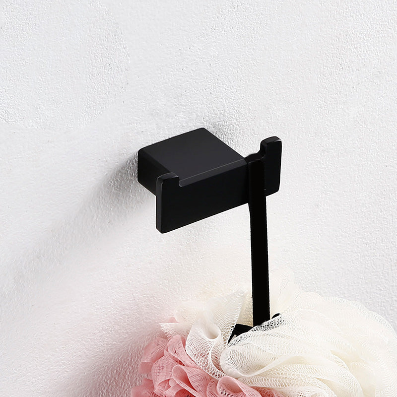 Avtoit | Traditional Bathroom Accessories Hardware Set in Black Metal