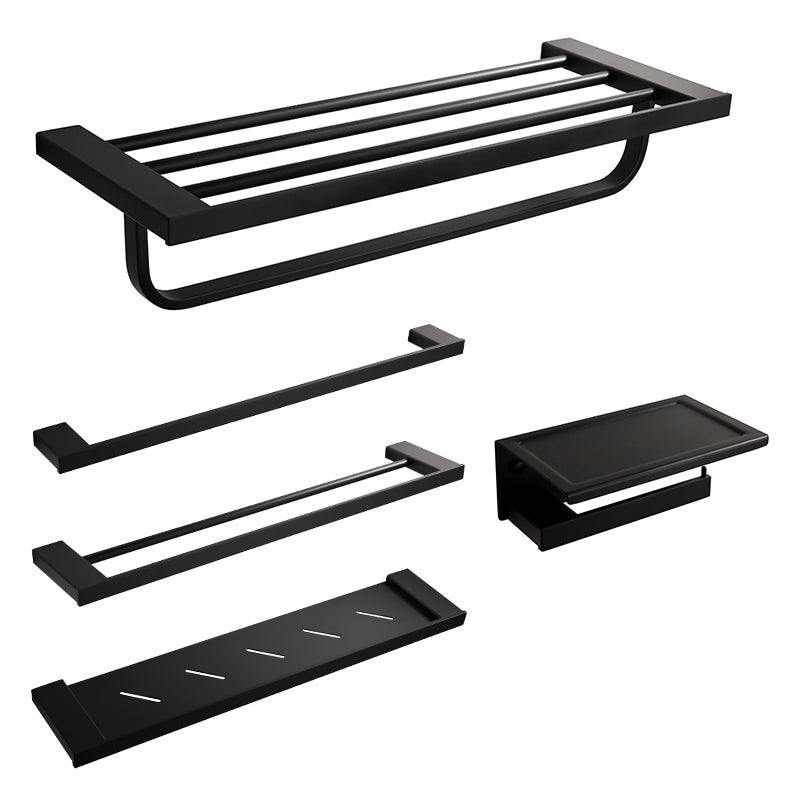 Avtoit | Traditional Bathroom Accessories Hardware Set in Black Metal
