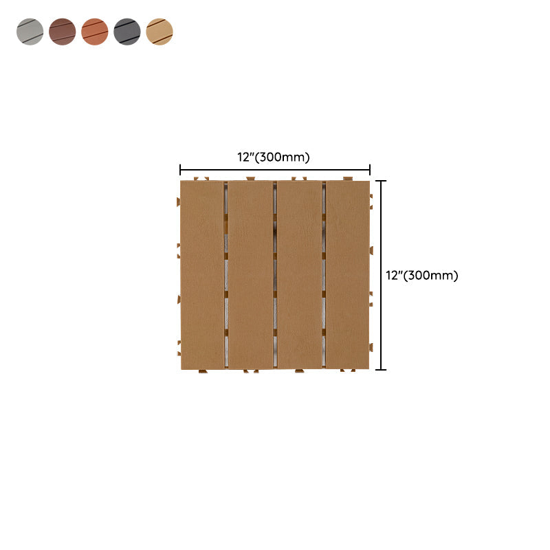 Avtoit | Modern Style WPC Flooring Corrosion Resistant Square Wood Floor