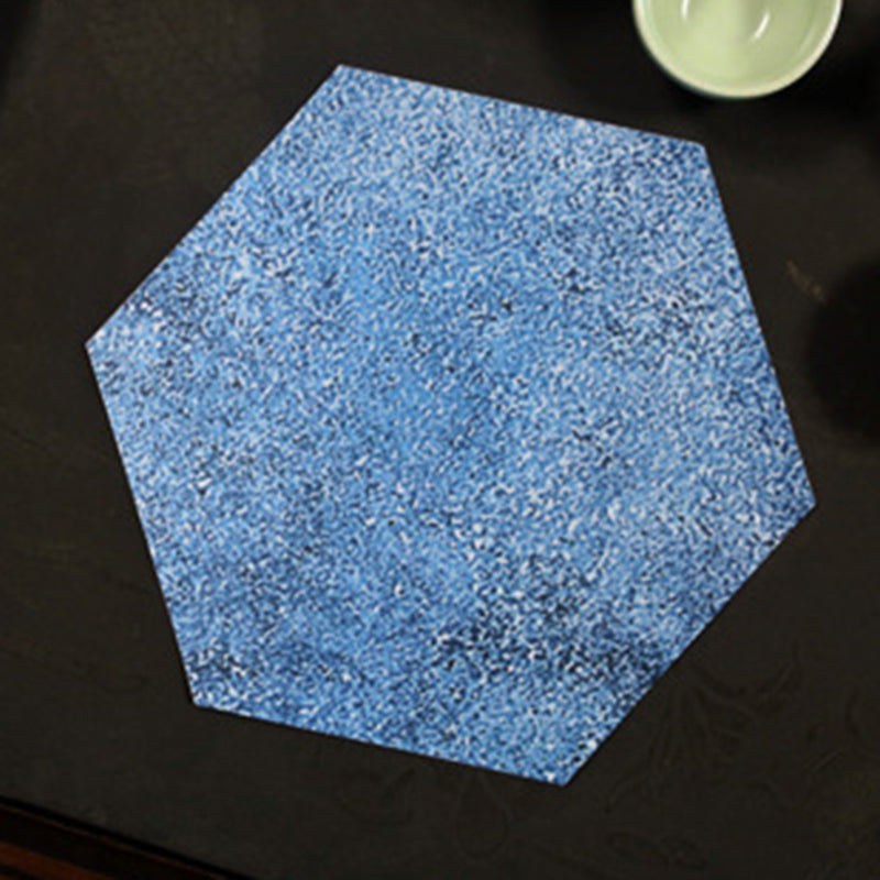 Avtoit | Peel & Stick Tiles Stain Resistant Hexagonal Plastic Peel & Stick Tiles 20-Pack