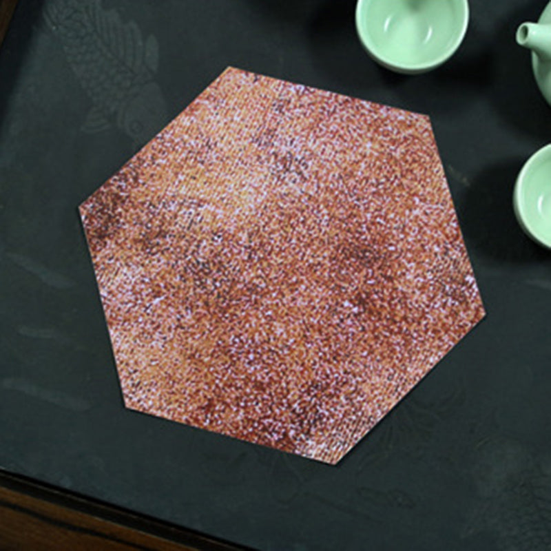 Avtoit | Peel & Stick Tiles Stain Resistant Hexagonal Plastic Peel & Stick Tiles 20-Pack