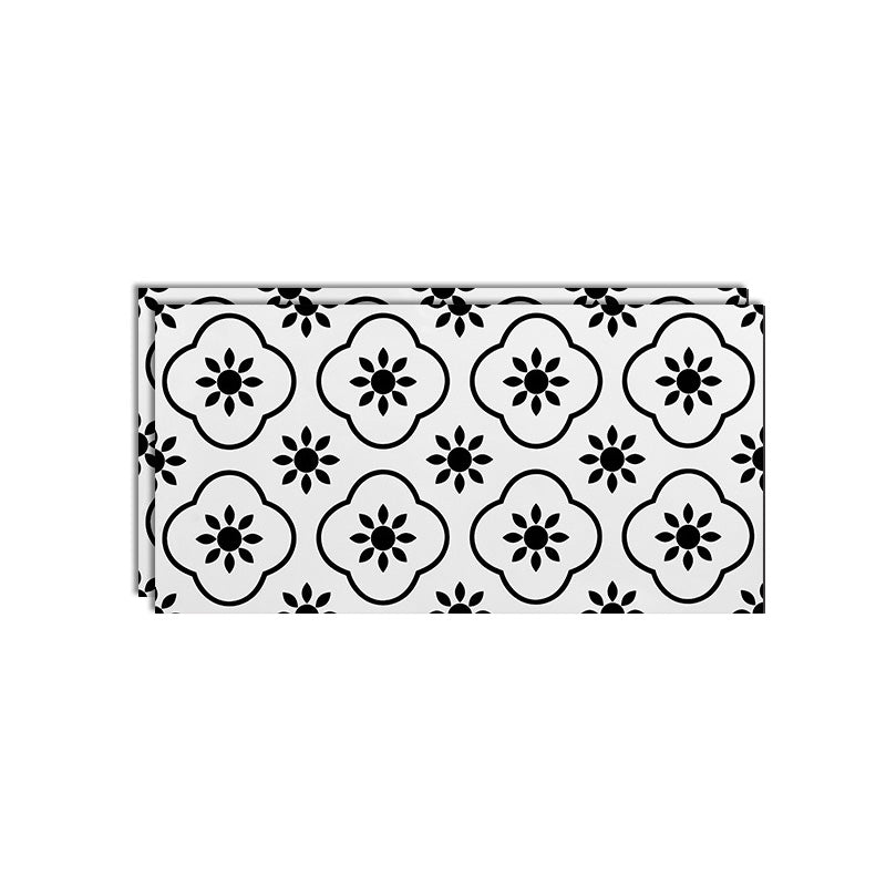 Avtoit | Single Tile Wallpaper Peel and Stick Wall Tile with Rectangular Shape