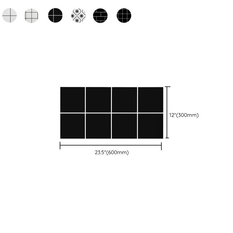 Avtoit | Single Tile Wallpaper Peel and Stick Wall Tile with Rectangular Shape