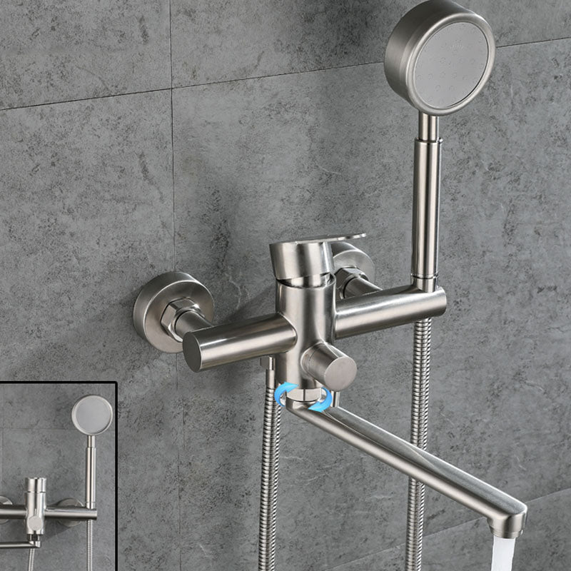 Avtoit | Bathroom Bathtub Faucet Lever Handheld Shower Bathtub Faucet
