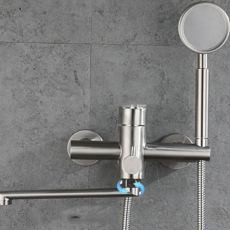 Avtoit | Bathroom Bathtub Faucet Lever Handheld Shower Bathtub Faucet
