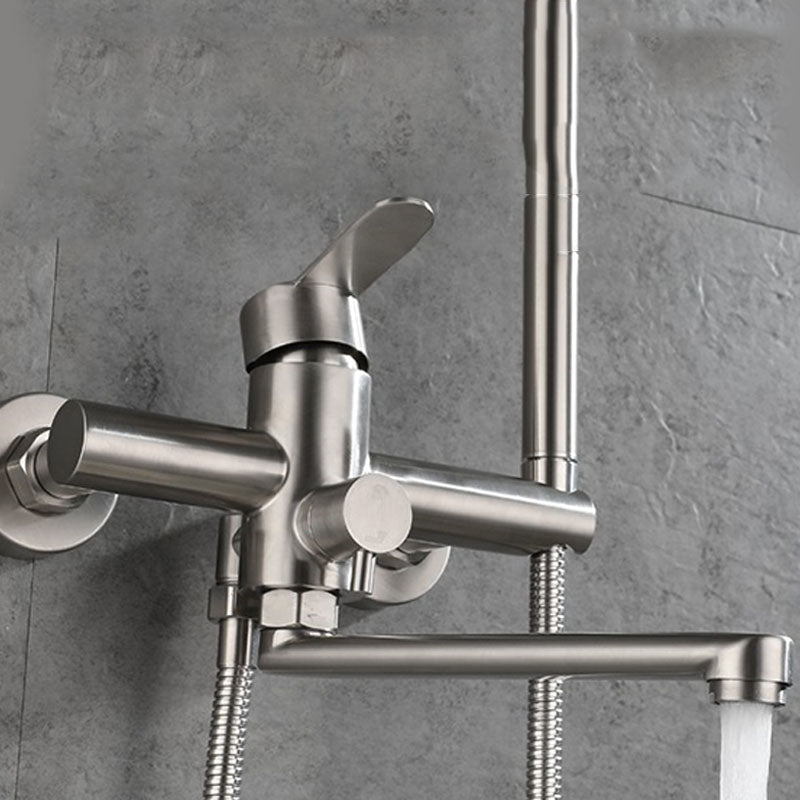 Avtoit | Bathroom Bathtub Faucet Lever Handheld Shower Bathtub Faucet