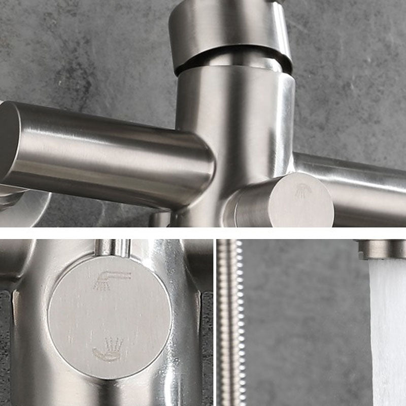 Avtoit | Bathroom Bathtub Faucet Lever Handheld Shower Bathtub Faucet
