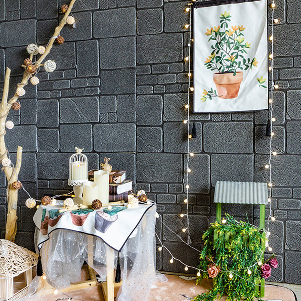 Avtoit | Modern Wall Covering 3D Brick Peel and Stick Waterproof Wall Covering