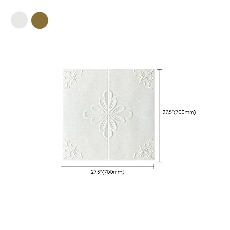 Avtoit | Interior Wall Cladding 3D Floral Print Peel and Stick Waterproof Wall Panels
