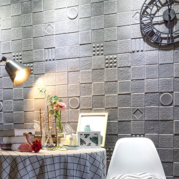 Avtoit | Home Interior Wall Panel 3D Printed Brick Peel and Stick Wall Covering