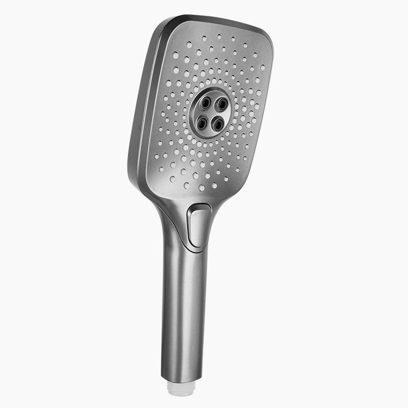 Avtoit | Modern Gray Showerhead Combo Standard Spray Pattern Rectangular Large Showerhead