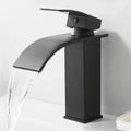 Avtoit | Modern Waterfall Spout Sink Faucet with LED Brass Sink Faucet
