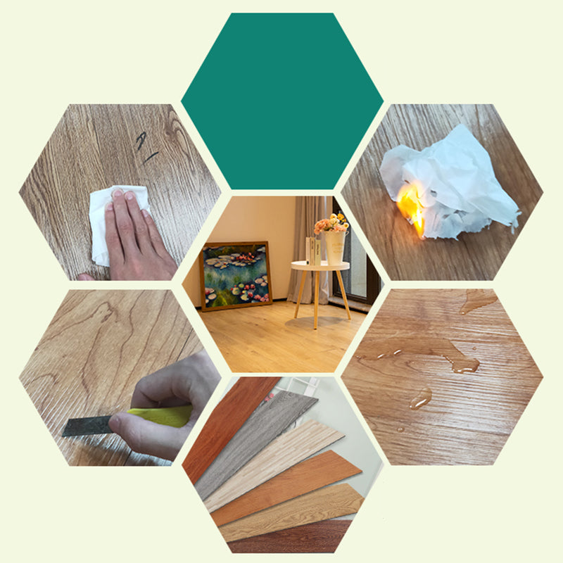 Avtoit | Peel and Stick PVC flooring Smooth Wood Look Vinyl flooring for living room
