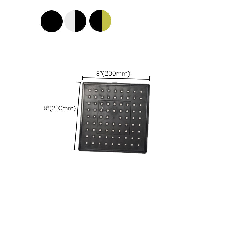 Avtoit | Square Shower Head Combination Standard Spray Pattern with Hand Shower