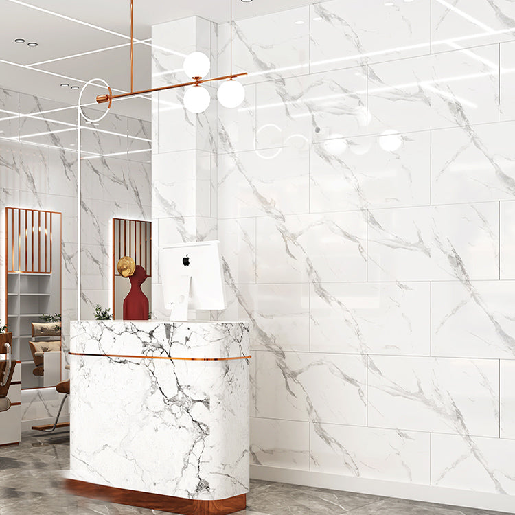 Avtoit | Polygon Field Peel and Stick Back Wall Tile PVC Peel and Stick Tile for the Kitchen