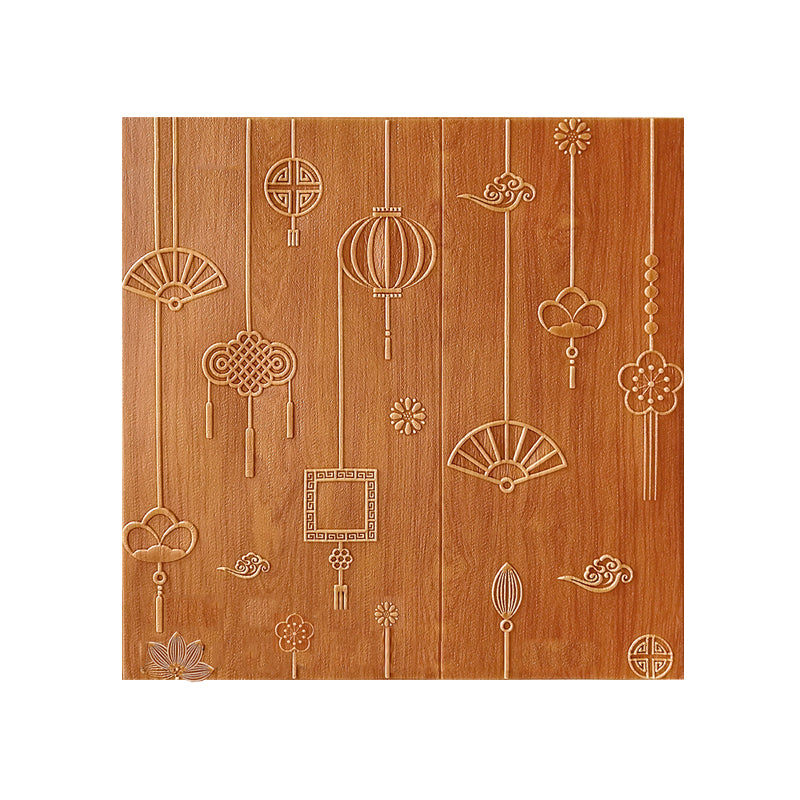 Avtoit | Contemporary Wall Panels Self-Adhesive Waterproof Cartoon 3D Print Wall Covering