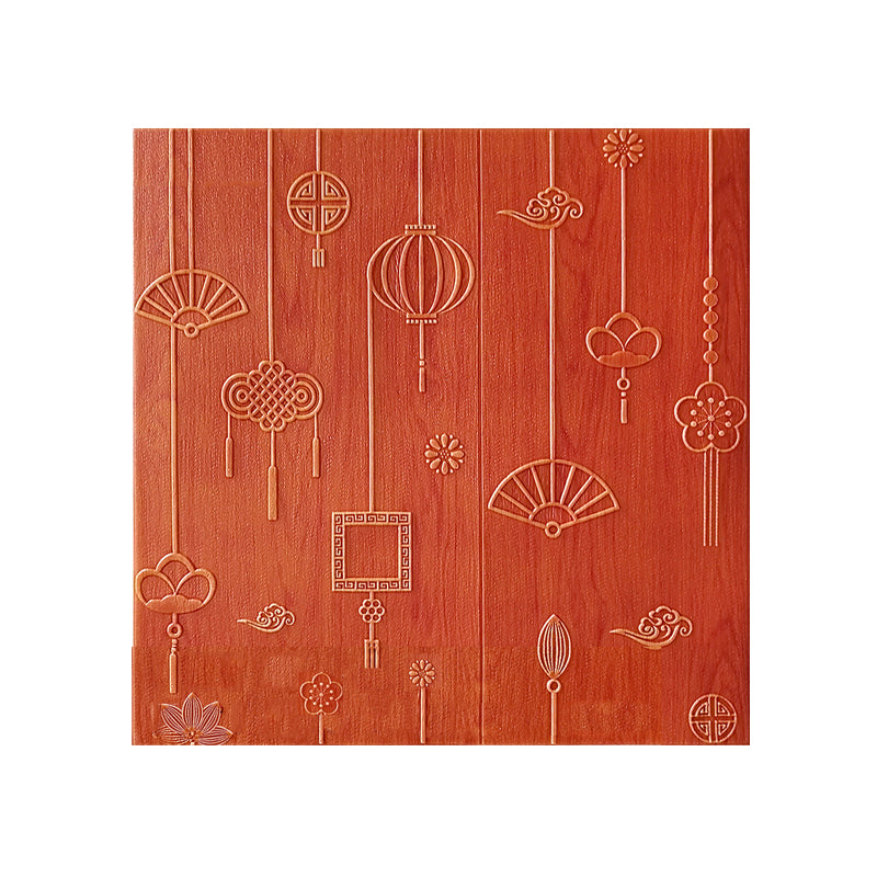 Avtoit | Contemporary Wall Panels Self-Adhesive Waterproof Cartoon 3D Print Wall Covering