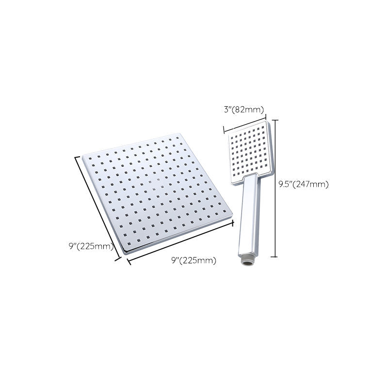Avtoit | Square Shower Head Combo Large Shower Head with Hand Shower