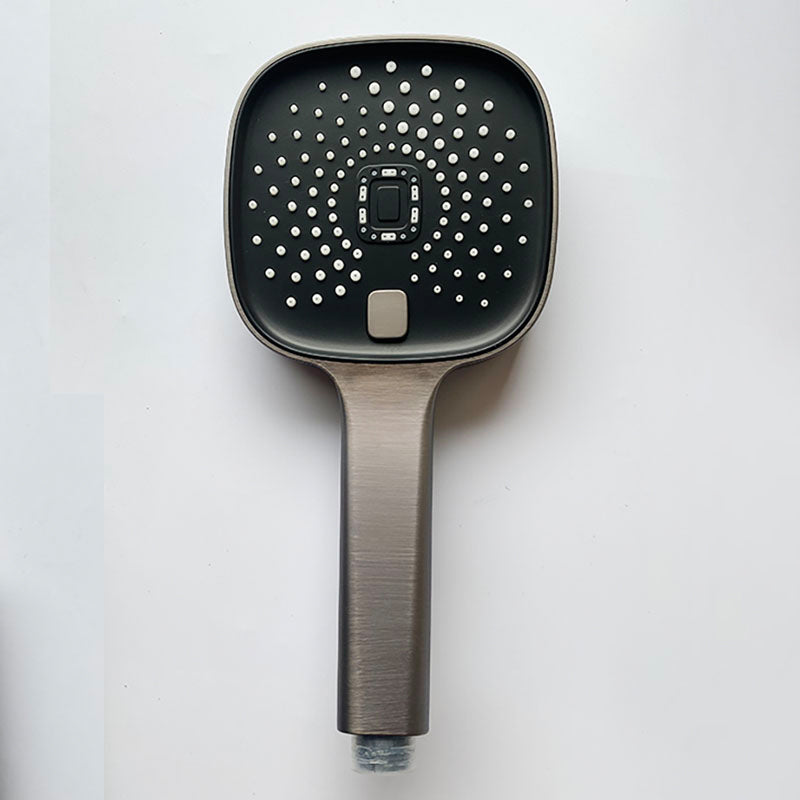 Avtoit | Black Large Shower Head Standard Spray Pattern with Hand Shower